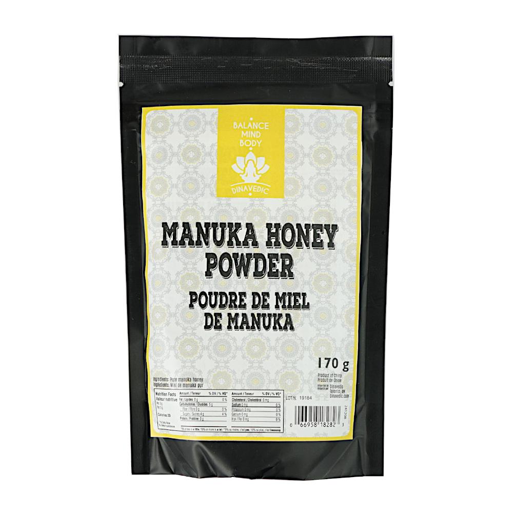 Manuka Honey Powder Freeze Dried 170 g Dinavedic | Qualifirst